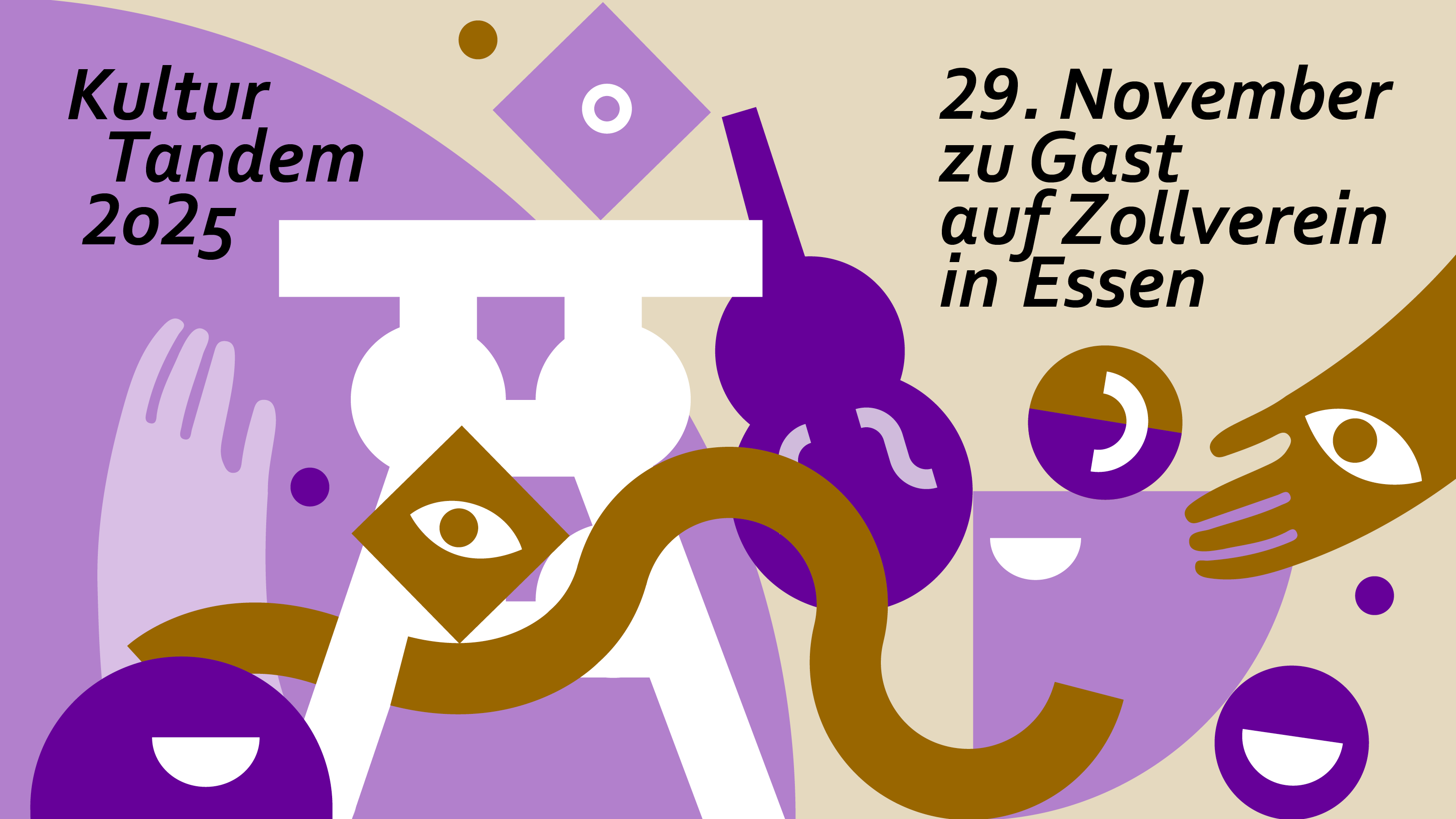 KulturTandem 2025; 29. November zu Gast auf Zollverein in Essen